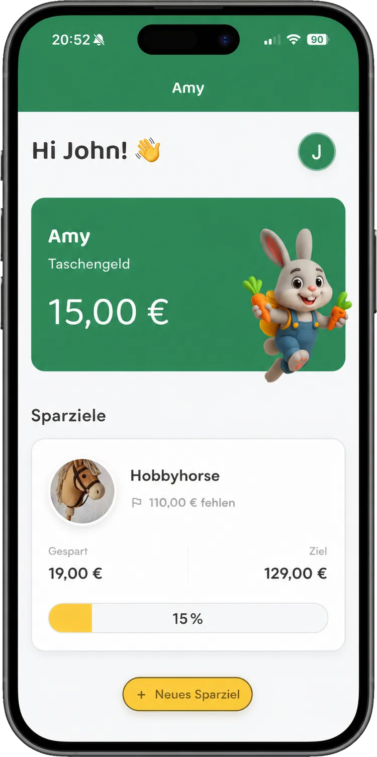 Deutsche Tallo App auf einem Smartphone